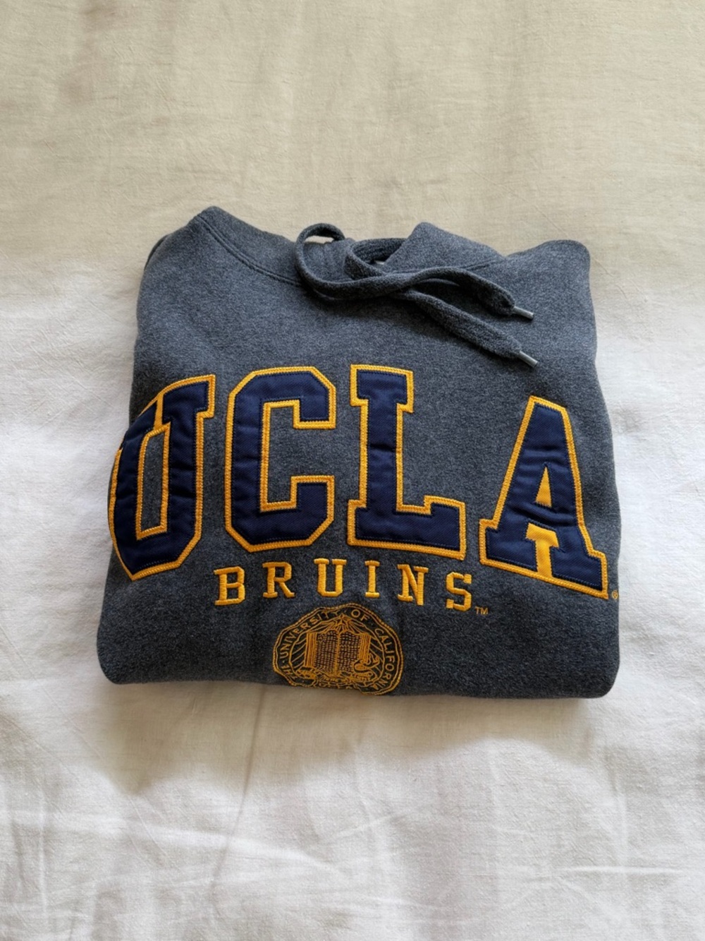 UCLA Bruins Charcoal Gray Hoodie Sweatshirt